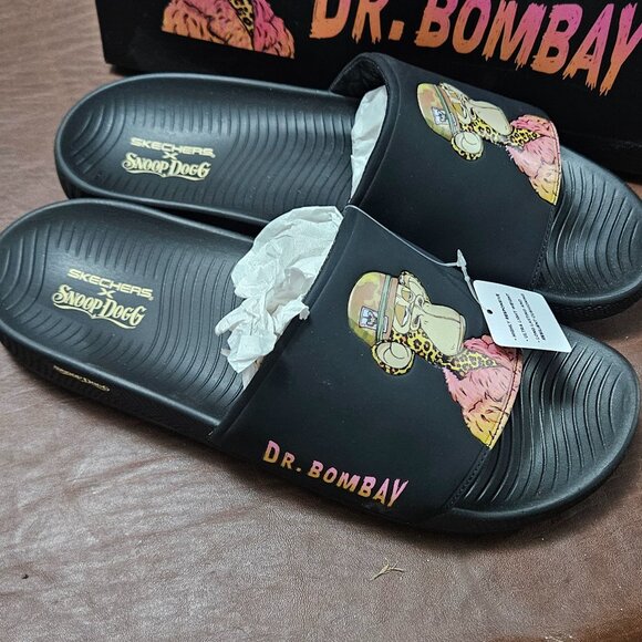 BNWT mens Snoop Dogg Slides - Picture 1 of 3